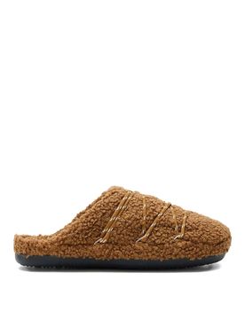 Moon Boot Mulo Teddy Cognac