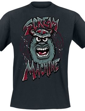 Disney T-Shirt - Sulley Scream Machine - M bis 3XL - für Männer - Größe 3XL - schwarz - Lizenzierter Fanartikel - Männer - male