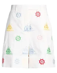 Pantalones cortos y bermudas Mujer Blanco 34 Mujer