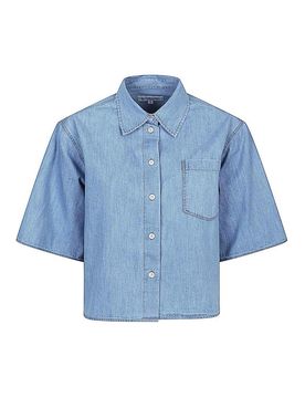 SoSue Camicia in cotone denim