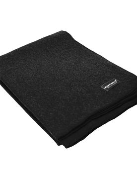 Wolldecke 150 x 225 cm - Grau Grau adult