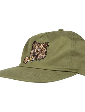 Casquette Braun Great Outdoors Snapback Iguana One Size Homme - Santa Cruz - FashionsVida