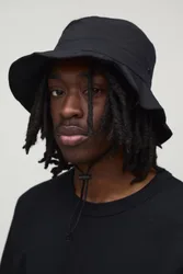 Men's Packable Bucket Hat Black Black One Size