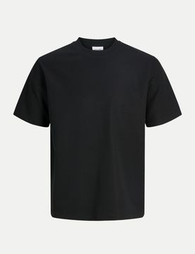 Basic T-Shirt JJEAUSTIN Schwarz S