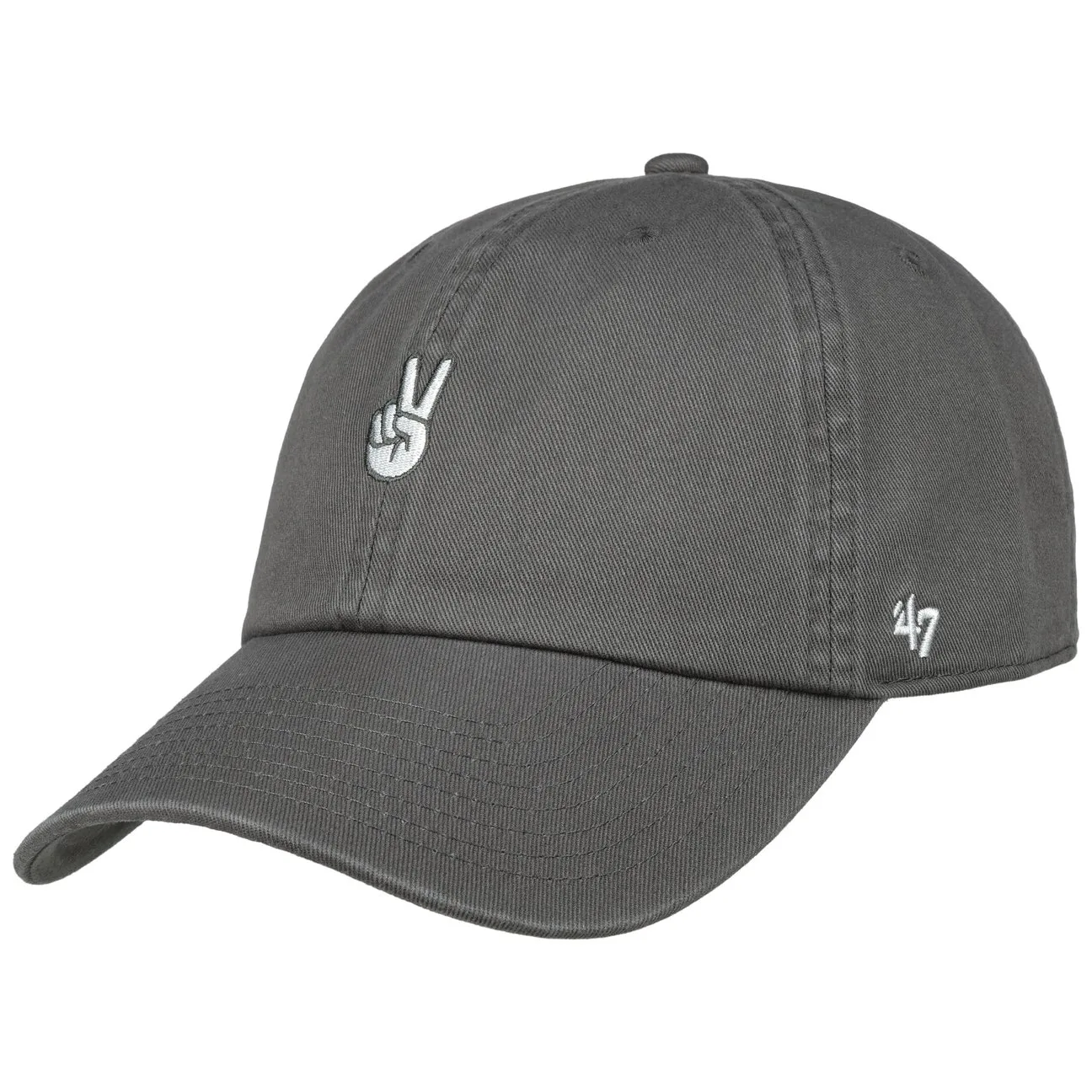 Clean Up Peace Base Runner Icon Cap by - anthracite - Herren - Size: One Size - 47 Brand - FashionsVida