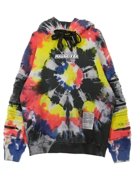 Felpa Leggera Cappuccio Uomo Galaxy Double Hoodie Multi - MAUNA-KEA - FashionsVida