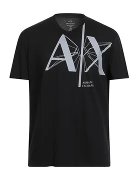 Camiseta Hombre Negro L Hombre - Armani - FashionsVida