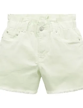 Short En Jean 1031559 Paperbag Denim Pale Peppermint 128 cm Fille - Tom tailor - FashionsVida