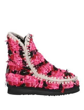 Botines de caña alta Mujer Fucsia 37 Mujer - Mou - FashionsVida