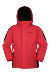 Raptor Kids Snow Jacket - Red - Red - Size: 11-12y