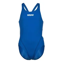 Team Tech Solid Swimsuit Royal / White 12-13 Years Girls