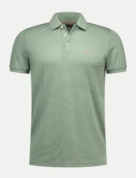 Poloshirt mit Logo Grün XL - NZA New Zealand Auckland - FashionsVida