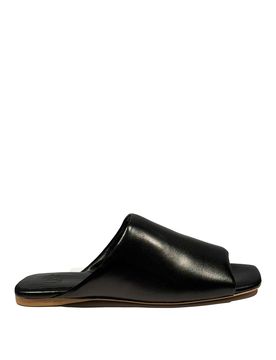 La Rose Sabot Nappa Nero