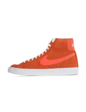 Scarpa Alta Uomo Blazer Mid 77 Vintage Suede Mix Mantra Orange/bright Crimson - Nike - FashionsVida