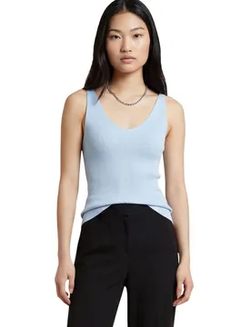 Damen Tank-Tops Azurblau 511319