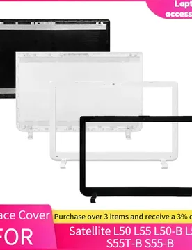NEW Laptop LCD Back Cover Case LCD Front Frame LCD Hinges No Touch For Toshiba Satellite L50 L55 L50-B L55-B S55T-B S55-B - Aliexpress - FashionsVida