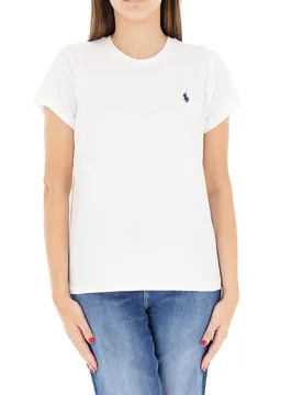 T-shirt girocollo BIANCO L - Ralph Lauren - FashionsVida