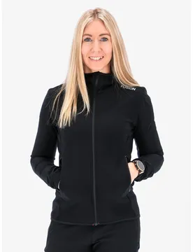 Recharge Damen Rollkragenpullover, schwarz XL