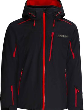Wasserfeste und warme Skijacke aus Primaloft® Leader Jacket Black Escape für Herren Größe XL schwarz
