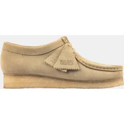 Zapato Wallabee en ante con suela crepe