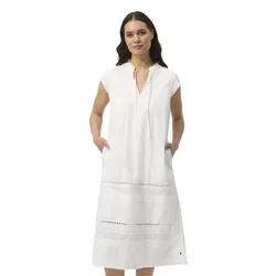Dominic Short Sleeve Dress White XL Women