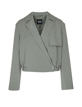 Blazer JENCHI verde oscuro 36