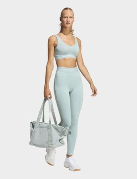 Womens Leggings Hyperglam Lunghezza Completa - Verde, verde verde Donna taglia M