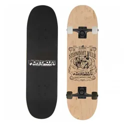 Skateboard Junior Wooden Biege One Size unisex