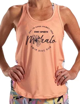 Ltd Singlet Sleeveless T-shirt Coral Mahalo S Women - Zoot - FashionsVida
