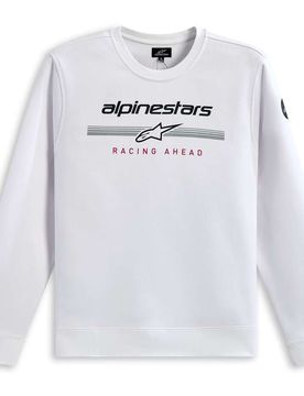 Felpa Moto BETTERN CREW Bianco taglia S