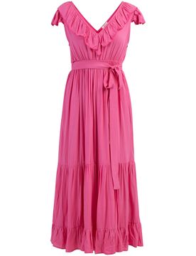 IZIA Vestido de verano rosa