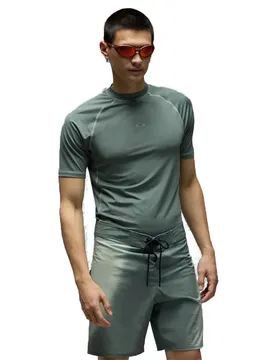 Rash Guard Manches Courtes Ventura Aviator Green S Homme