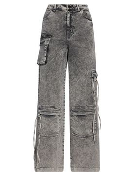 Pantalones vaqueros Mujer Gris 38 Mujer