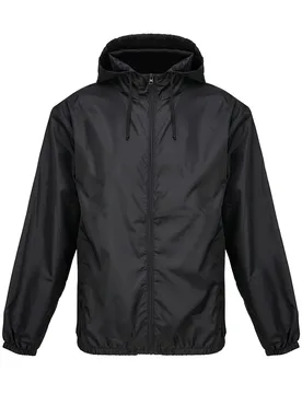 Unisex Adult Shield Windproof Jacket (Black) - Size X-Small - SOLS - FashionsVida