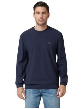 Felpa tecnica stretch blu M4YQ09 KCBL0 G7V2