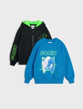 Felpe con colori contrastanti 2-pack Sonic the Hedgehog - multicolor