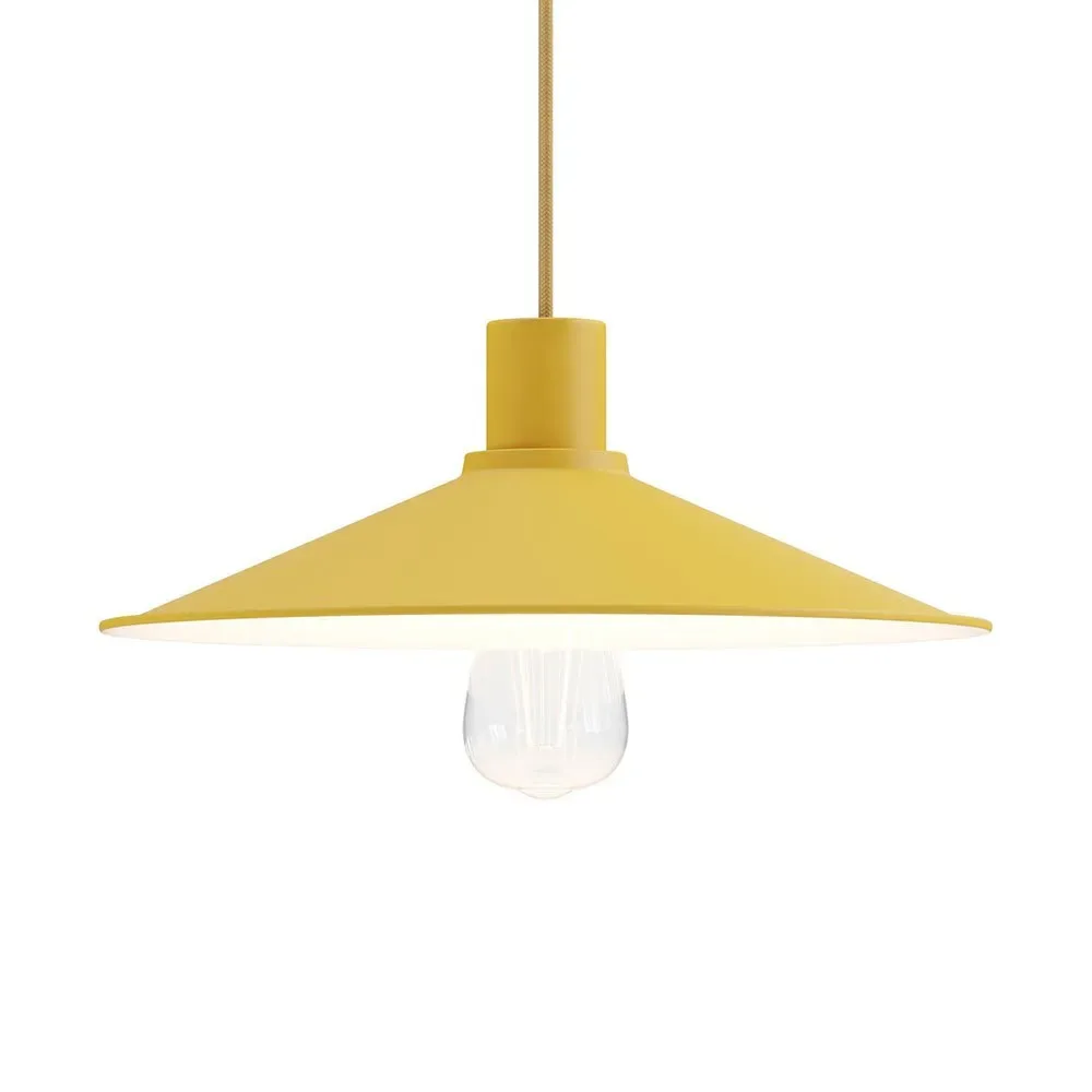 Cables Suspension Luminaire Swing Pastel Mustard One Size - Creative - FashionsVida