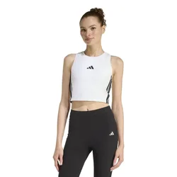 Maglietta Senza Maniche Essentials 3 Stripes Padded White XL
