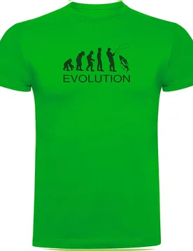 Evolution By Anglers Short Sleeve T-shirt Green S Men - Kruskis - FashionsVida