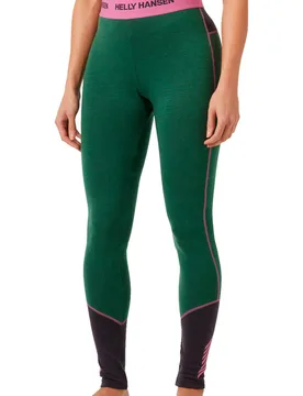 Lifa merino midweight pantalón térmico mujer Verde (XS) - Helly Hansen - FashionsVida