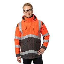 Veste Safe Young 09030 Hi-Vis Red / Dark Anthracite L
