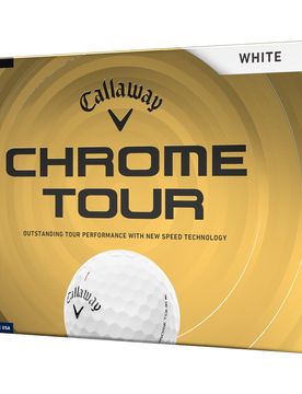 Golfbälle Chrome Tour 2026 - 12er Pack, weiss