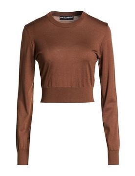 DOLCE&GABBANA Pullover Damen Dunkelbraun 32,34,36 Damen