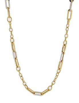 Collana Donna Oro Bianco Giallo GL101645