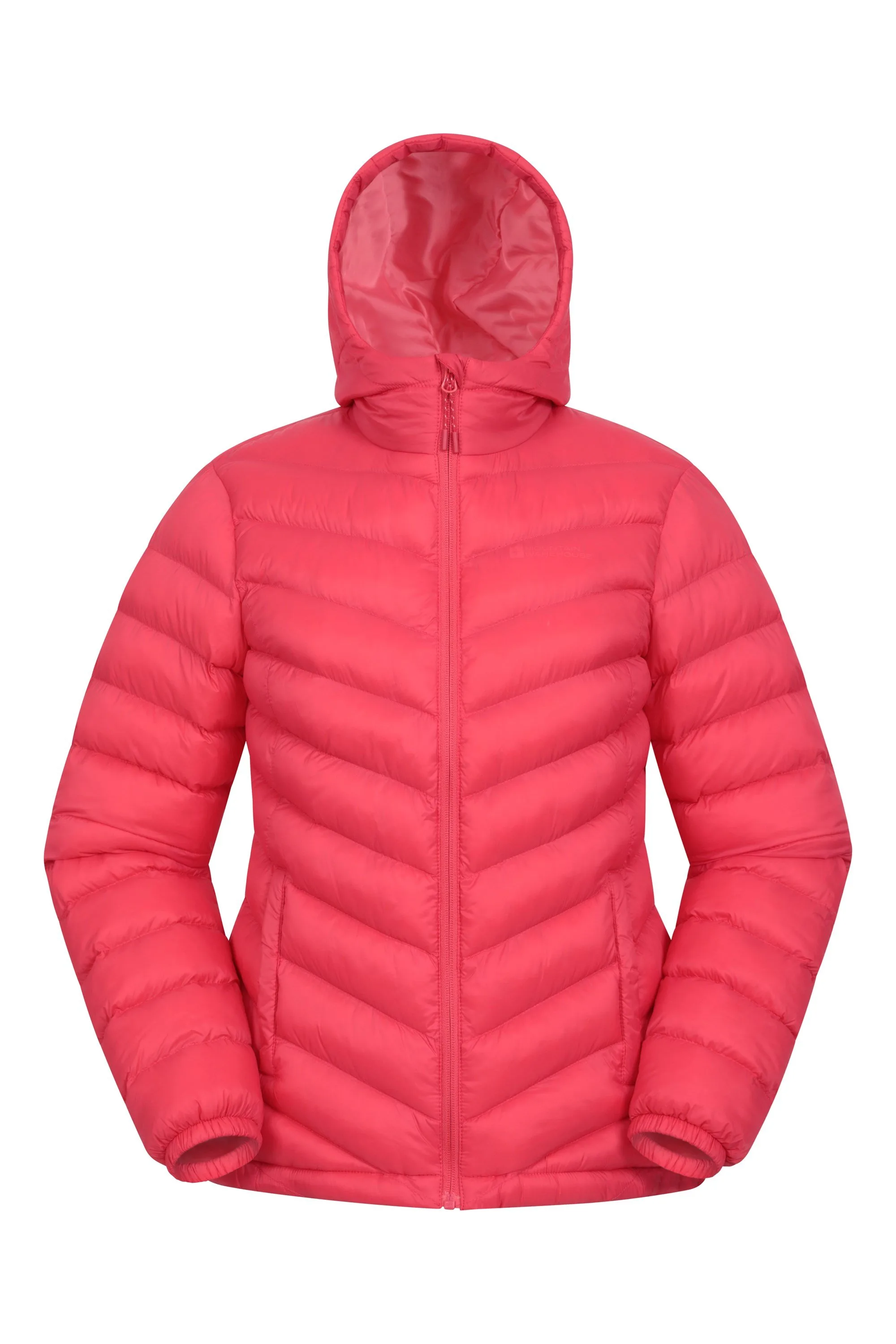 Seasons Womens Padded Jacket - Pink - Pink - Size: 16 - Mountain Warehouse - FashionsVida