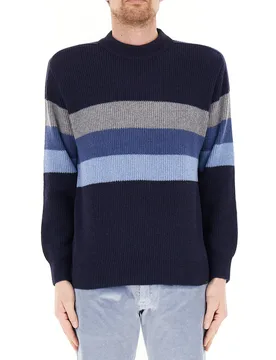 Maglione misto lana BLU NAVY XXL - Paul & Shark - FashionsVida