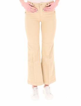 Pantalone flare LIU JEANS BEIGE 26