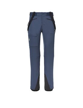 Pantalon de randonnée softshell Kamet Shield avec bretelles bleu marine XL
