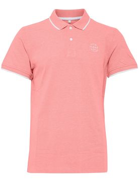 BLEND Camiseta rosa / blanco