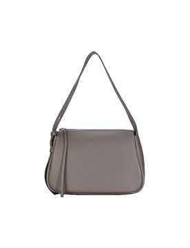 Bolso de cuero - Bolso de hombro ROMY gris